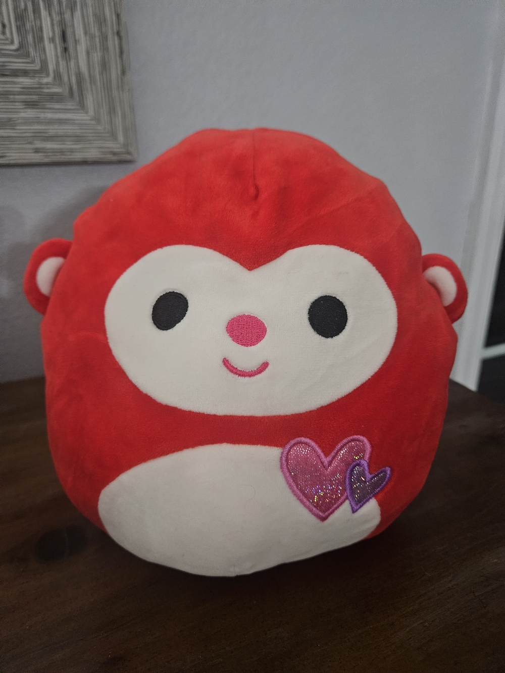 Squishmallows Maxwell The Monkey - Valentine Plush by Kellytoy - 8"